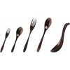 Asin Seto True Triple Coffee Spoon Hand Coloring 溜 13.5