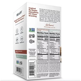 Ready Clean Protein Bars, Chocolate Peanut Butter and Dark Chocolate Sea Salt, 20 Count, 15g Protein