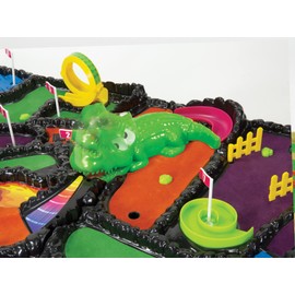 Game Zone Arcade Mini Golf - Interactive Tabletop Mini Golf Game with 9 Holes and Moving Obstacles for 1-4 Players Ages 6+ - Perfect for Family Nights!