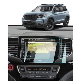 (2PCS) 2019-2025 Honda Passport Screen Protector -For Passport (EX-L/TrailSport/Black Edition/Elite/Touring) 8" Touchscreen Film, 2025 Passport Accessories Navi 9H Tempered Glass Anti-Fingerprints