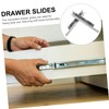 Operitacx 2pcs Heavy Duty Soft Close Drawer Slides Durable Cold