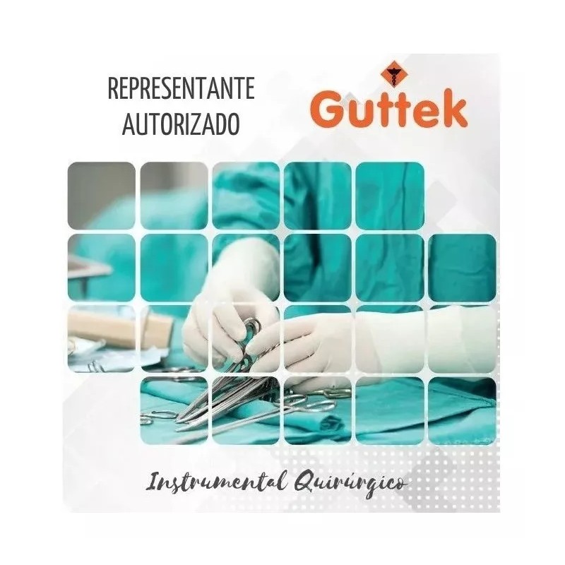 Guttek Estuche De Disección Guttek Acero Inoxidable 20 Piezas 11-12