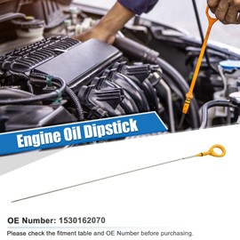 uxcell 1 Pcs Engine Oil Dipstick Engine Oil Fluid Level Dipstick for Toyota 4Runner Limited SR5 3.4L V6 Gas 1996-2002 No.1530162070