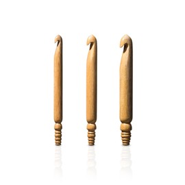 Furls Crochet Hook, Wood, Mango, 30mm
