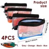 4Pcs Clear Tool Pouch Waterproof Oxford Cloth Small Tool Bag