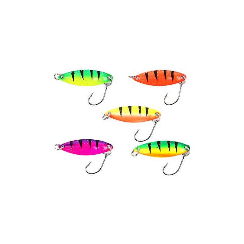 Major Fish Spoon Set Ultra Light Mini Indicators Firetiger UV