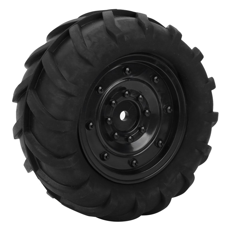 2pcs 85mm RC Rubber Wheel Tire Tyre for 1/16 Remote