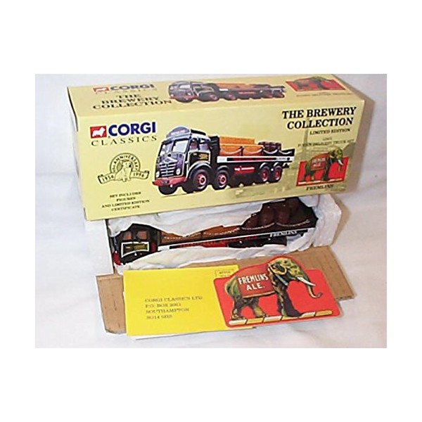 Corgi classic foden fremlins delivery truck set 1.50 scale limited