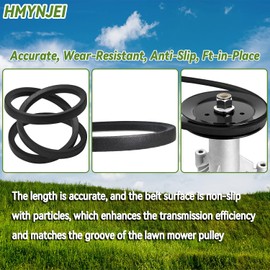 HMYNJEI M82612 M45491 Auger Drive Belt for TRS27 & TRS32 Series 526 726 732 826 832 1032 Snow Thrower