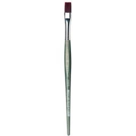 da Vinci Modeling Series 364 Forte Gaming and Craft Brush, Flat Extra-Strong Synthetic with Blue-Green Handle, Size 10