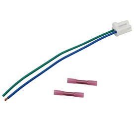 Cildea Blower Motor Connector Plug Wire Harness Pigtail Kit with Heat Shrinks Connectors Fit for 2005-2016 Toyota Tacoma Replace 82998-12380 90980-10916, 6 Inches 12 Gauge Wire Harness