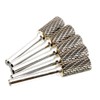KOTVTM Tungsten Carbide Burr Set SA-5 Double Cut Rotary Burr