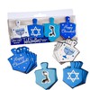 Rite Lite Chanukah Table Scatters, 20 Foiled Dreidels, Perfect Hanukkah