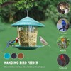 Bird Feeder Automatic Foot Feeding Tool Outdoor Bird Feeder Hanging
