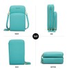Bolso cruzado pequeño para teléfono celular, para mujer, bolso de