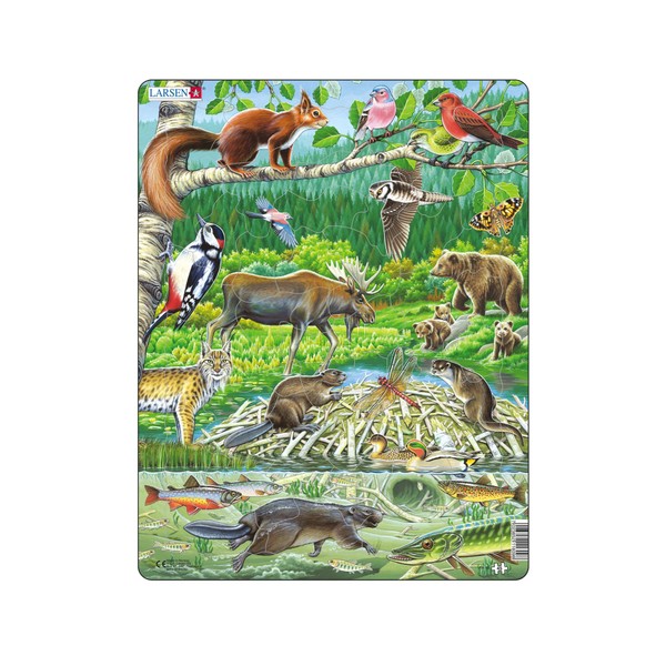 Larsen FH15 A Summer Day in a Nordic Forest Jigsaw