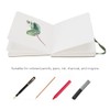 Dpofirs Libro de Acuarela, 30 Hojas, 300G, Diseño Compacto, Bloc