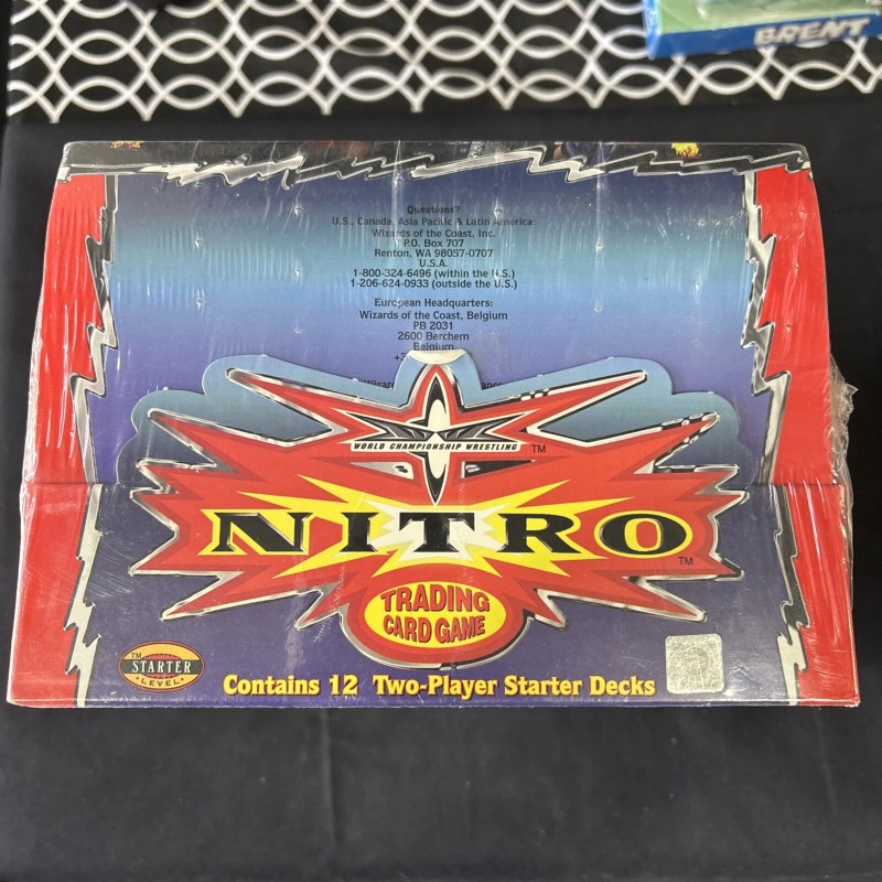 Factory Sealed 2000 WCW NITRO TCG! 2 Player Starter Deck!