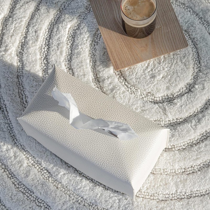 Purchase Rectangular Tissue Box Cover, Pu Leather Rectangle Tissue Box