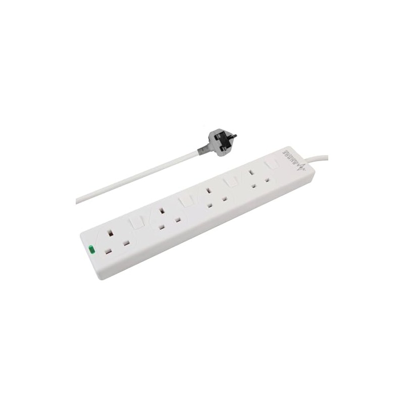 pro elec PL15331pl 3 m Switched Surge Protected Extension Lead
