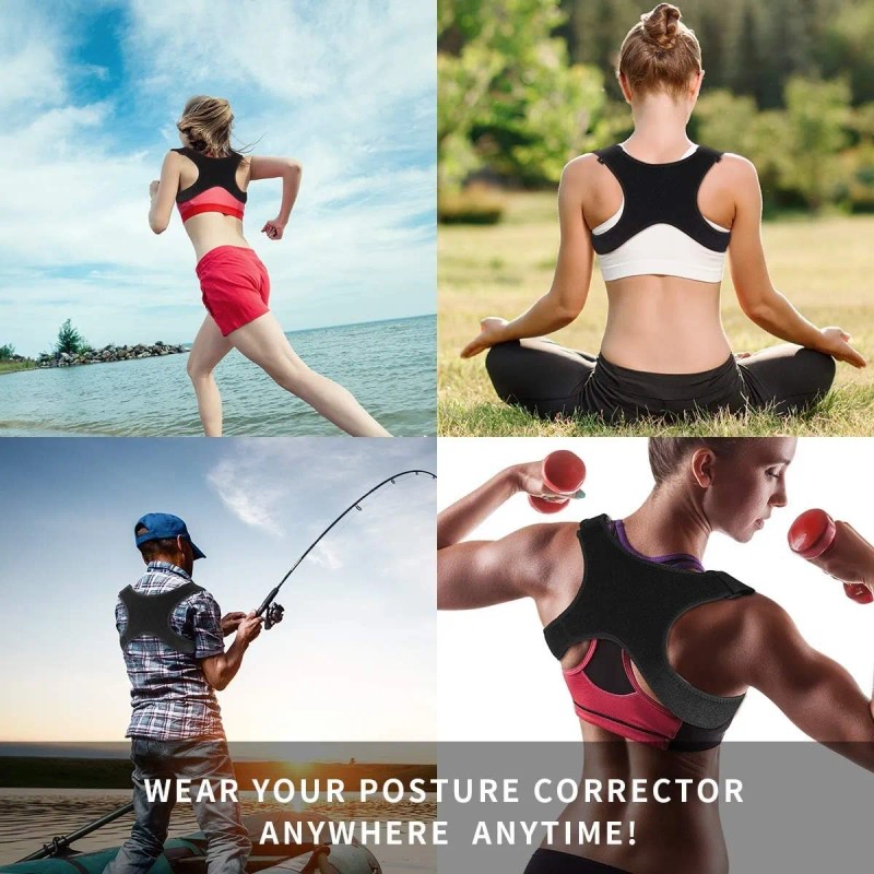 Unisex Faja Corrector Postura Joroba Ajustables Transpirable