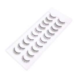 TOVINANNA 10pairs Natural False Eyelashes Multi-layer Decorative Lashes for for Everyday Wear and Special Occasions Easy Application and Comfortable Fit
