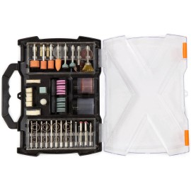 WEN 230151A 150-Piece Rotary Tool Accessory Kit with Case