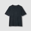 JAJU [JAJU] Men's Rayon Stretch Short Sleeve Lounge T-Shirt_Melange Navy