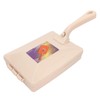 Agatige Carpet Debris Sweeper Brush, Double Roller Handheld Manual Sweeper