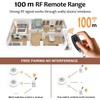 QIACHIP Wireless Light Switch 230 V and Mini Receiver Kit,