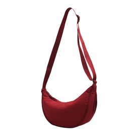 Bum Bag for Men and Women, Fashion, Chic, Sporty, Shoulder Bag, Large Capacity, Adjustable Strap, Sports, Lightweight, Foldable, for Age, Hiking, Casual, Bum Bag, Red, One Size, red