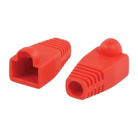 Value Line RJ45 Red Strain Relief Boots