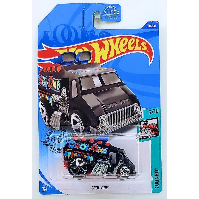 Hot Wheels 2020 Tooned Cool-One, Black 38/250