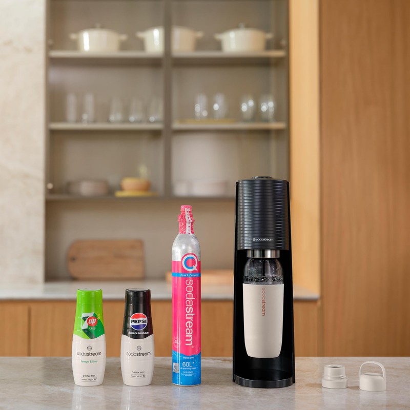 SodaStream® Fizz & Go Easy Mix Carbonating Bottle - Sand,