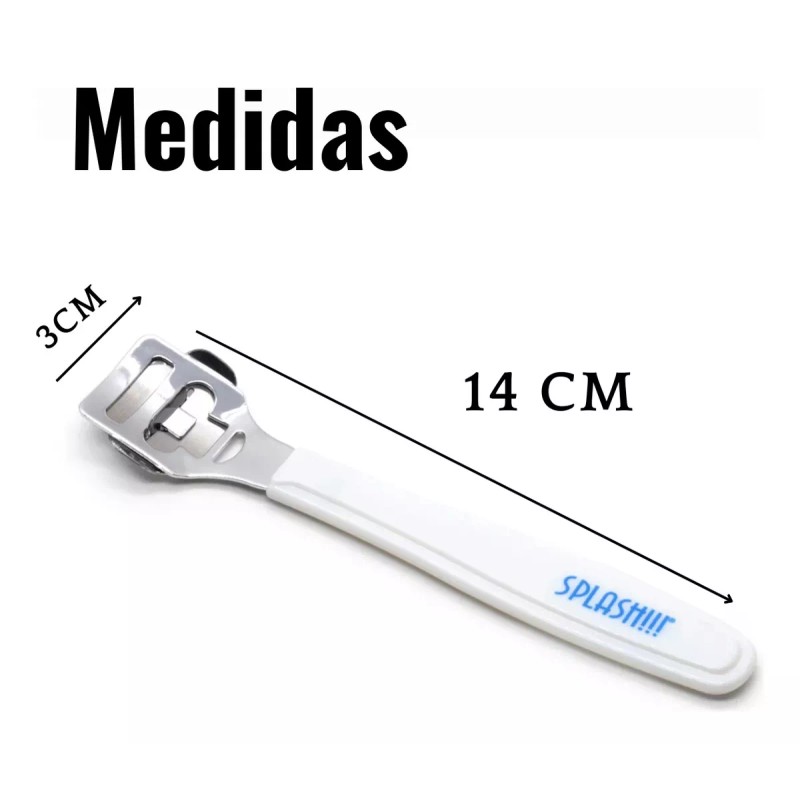 Splash Corta Callos Acero Inoxidable Quita Callos Pedicure