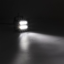 sinocea0 For 2014-2015 Chevy Silverado 1500 Hidden Bumper LED Fog Lights Replacement Kit