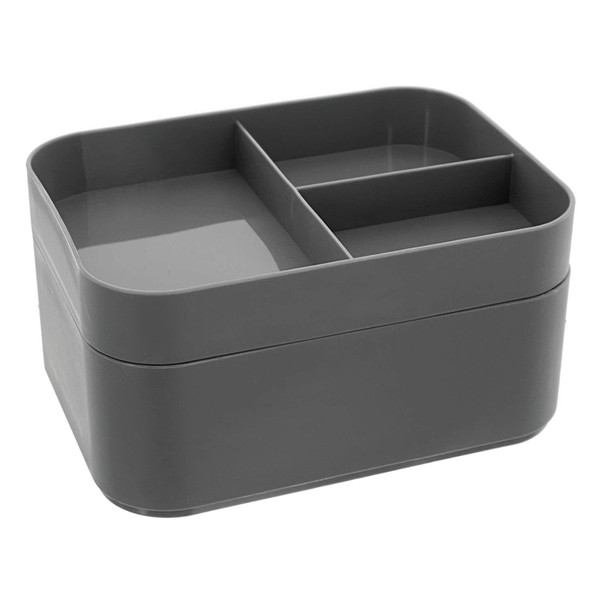 MIK Funshopping Cosmetic Organiser Makeup Organiser Medicine Box Storage (Grey,