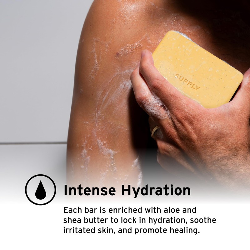 Supply Exfoliating Bar Soap for Men – Mens Bar Soap
