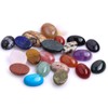 GEM-Inside Aventurine Gemstone Cabochon for Jewelry Crystal Flat Back Oval