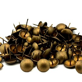 C.S. Osborne 250 Pcs 3/4" Diameter Natural Nail #7254-N Upholstery Tack