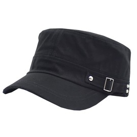 Rex Standard CH101 Military Cap, Work Cap, Survival Game, Casual, Men's, Black, Free Size, Black, Free size