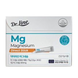 Dr. Line 닥터라인 마그네슘 다이렉트 1박스 x 30포 3개 / 써클 Dr. Line Magnesium Direct 1 Box x 30 Sachets 3 Pieces / Circle