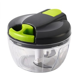 Manual Onion Chopper with Pull Mechanism, Vegetable Chopper - Multi Cutter & Garlic Chopper (520ml)