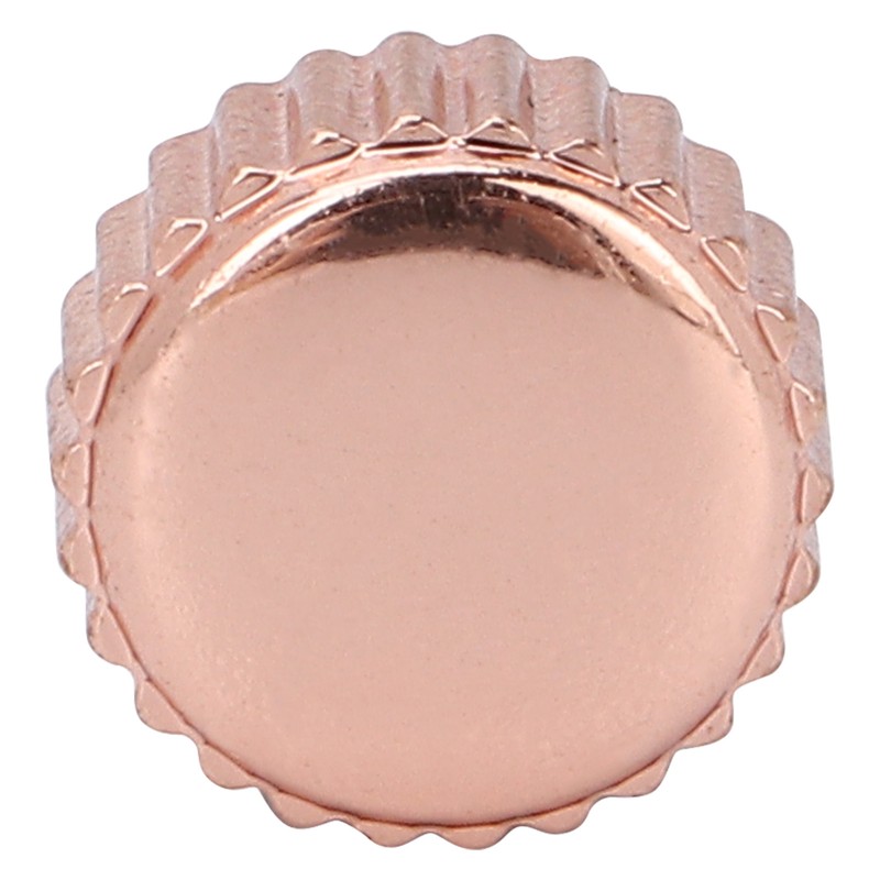 5pcs Professional Replacement Watch Crown Rose Gold Watch Crown Repairing