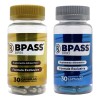Bpass Azul 30 Capsulas Inhibidor De Apetito 100 Natural Paq