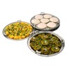 QSEC Stainless Steel Multi Kadai Idli Cooker with Copper Bottom