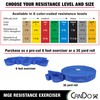 Cando Multi-Grip 6 Foot Exercise Resistance Band with Hand and