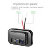 Tuperoymse USB+PD 12V/24V USB Charging Splitter Outlet for Motorcycle -Truck