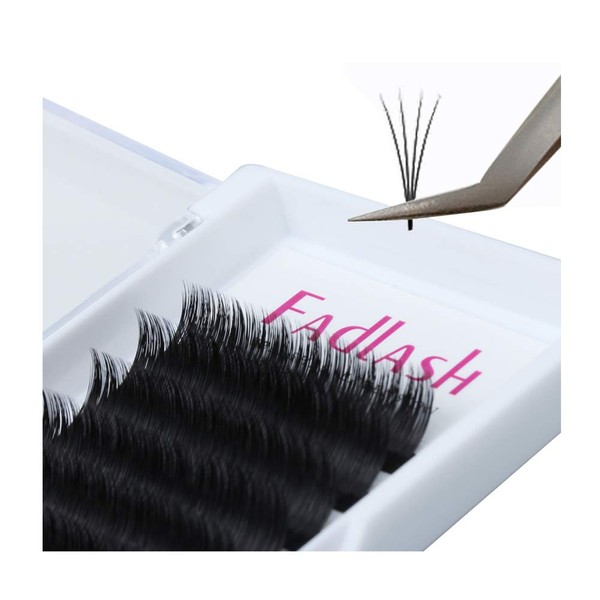 Fadlash Easy Fan Lashes D Curl 0.07 15mm Single Lashes