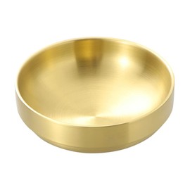 NOLITOY Men's Shaving Supply Stainless Steel Shaving Bowl Smooth Edges for Comfortable Shave